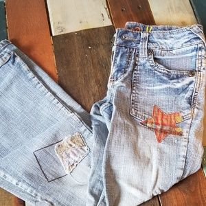 Girls Mudd flare jeans